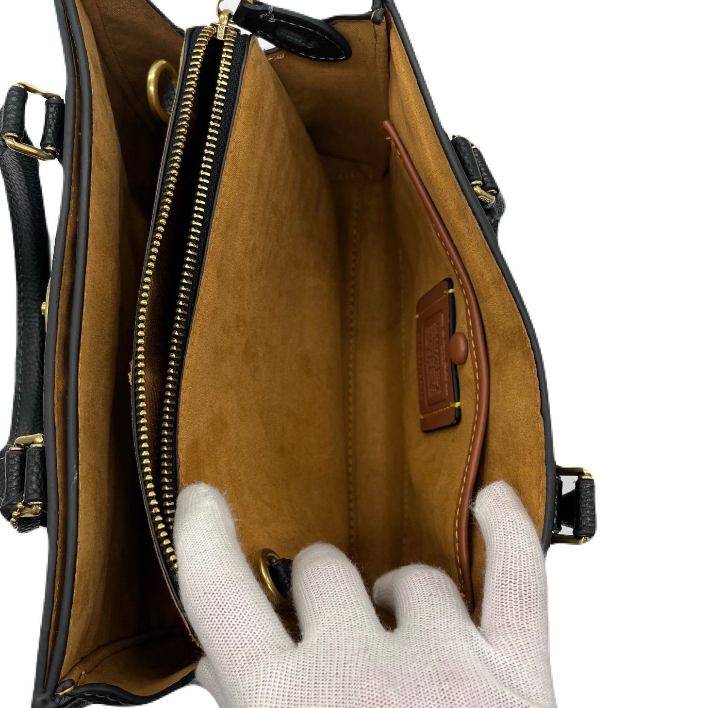 未使用保管品<!-利用不可文字-!>COACH コーチ ハンドバッグ ショルダー 
