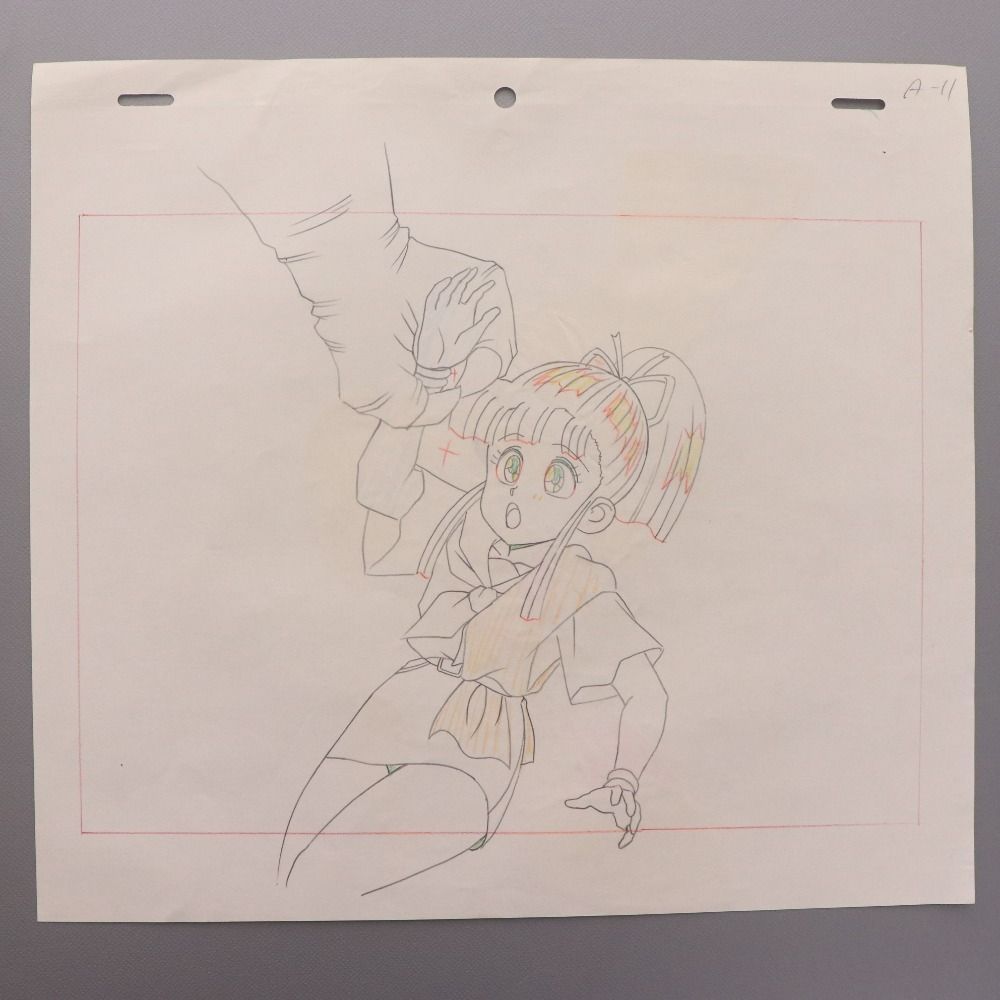 □ たいむとらぶるトンデケマン セル画 2枚セット まとめ売り 原画