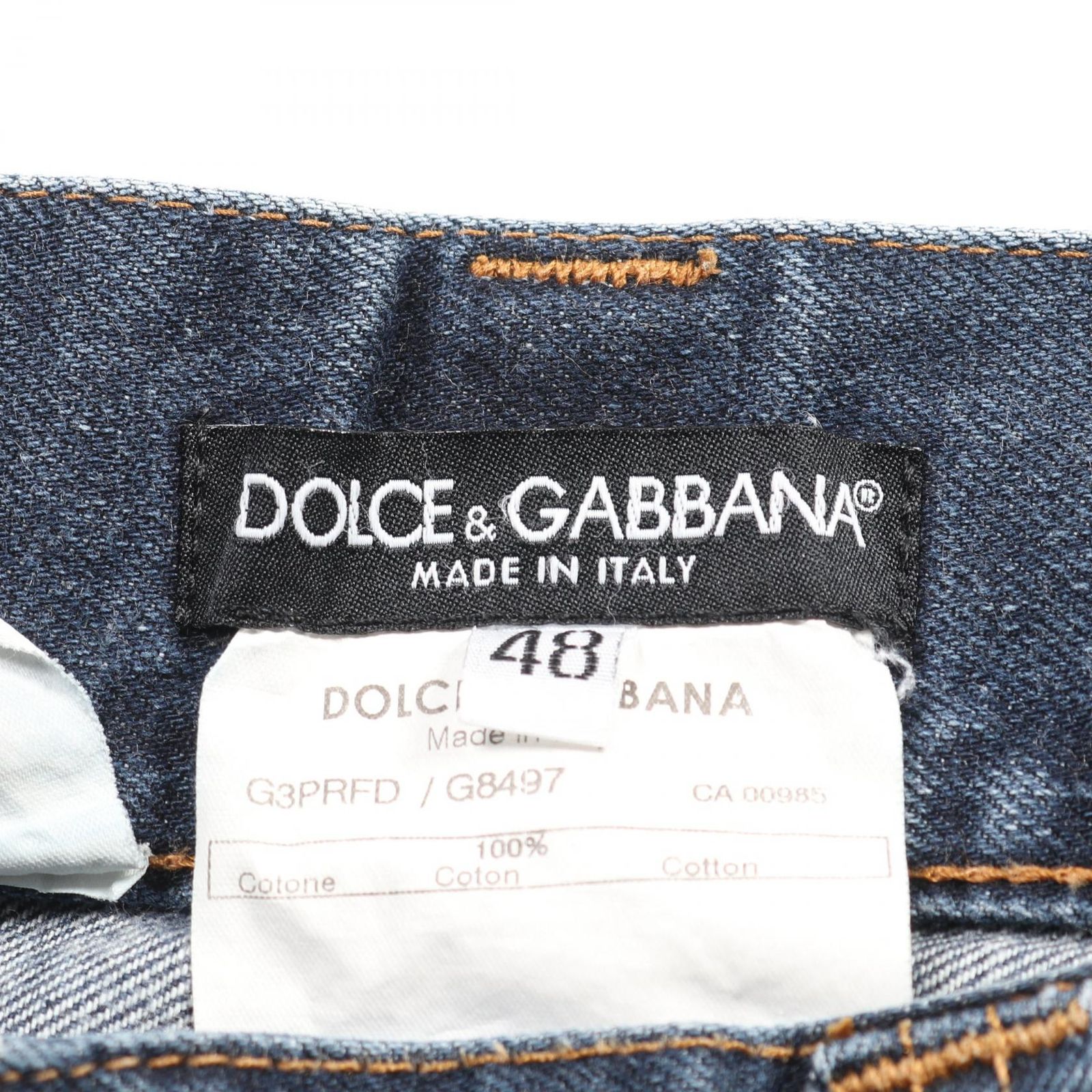 DOLCE & GABBANA ドルチェアンドガッバーナ 12SLIM デニムパンツ 
