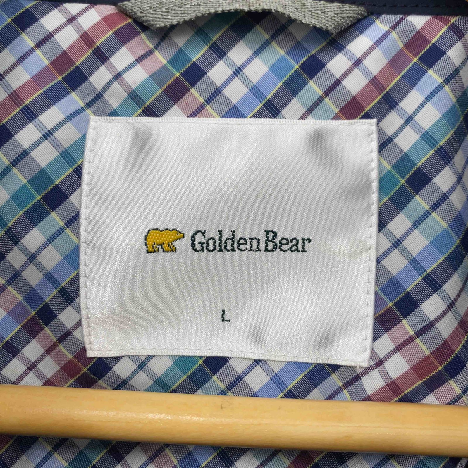 GOLDEN BEAR ゴールデンベアー メンズ ナイロンジャケット ネイビー