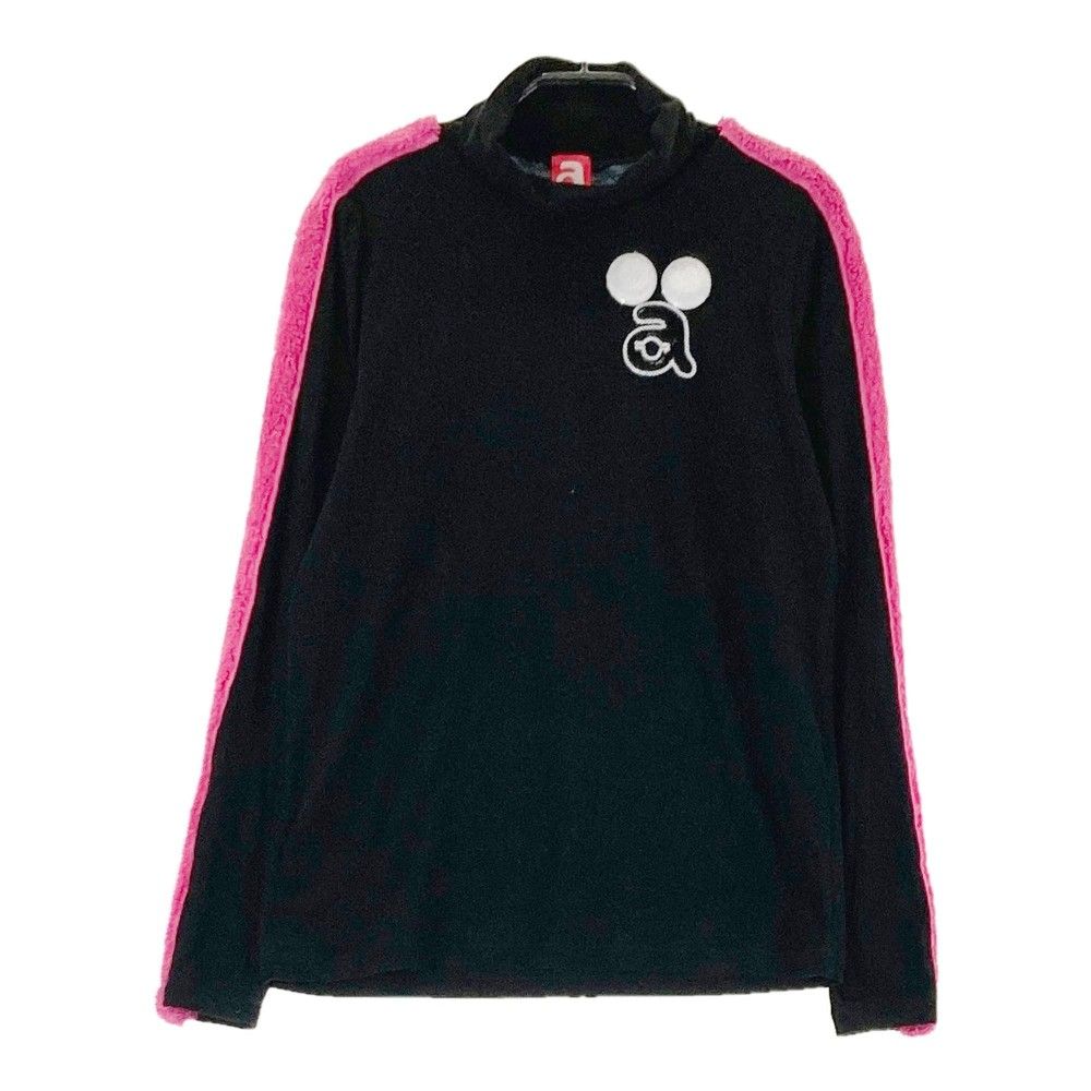 サイズ：38 ARCHIVIO アルチビオ  ハイネック 長袖Tシャツ ボアライン  ブラック系 [240101366926]# ゴルフウェア レディース ストスト