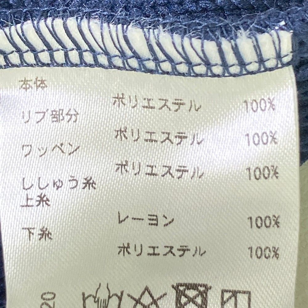 サイズ：M ROSASEN ロサーセン  ニット ジップパーカー  ネイビー系 [240101425852] ゴルフウェア レディース ストスト サイズ：M ROSASEN ロサーセン ニット ジップパーカー ネイビー
