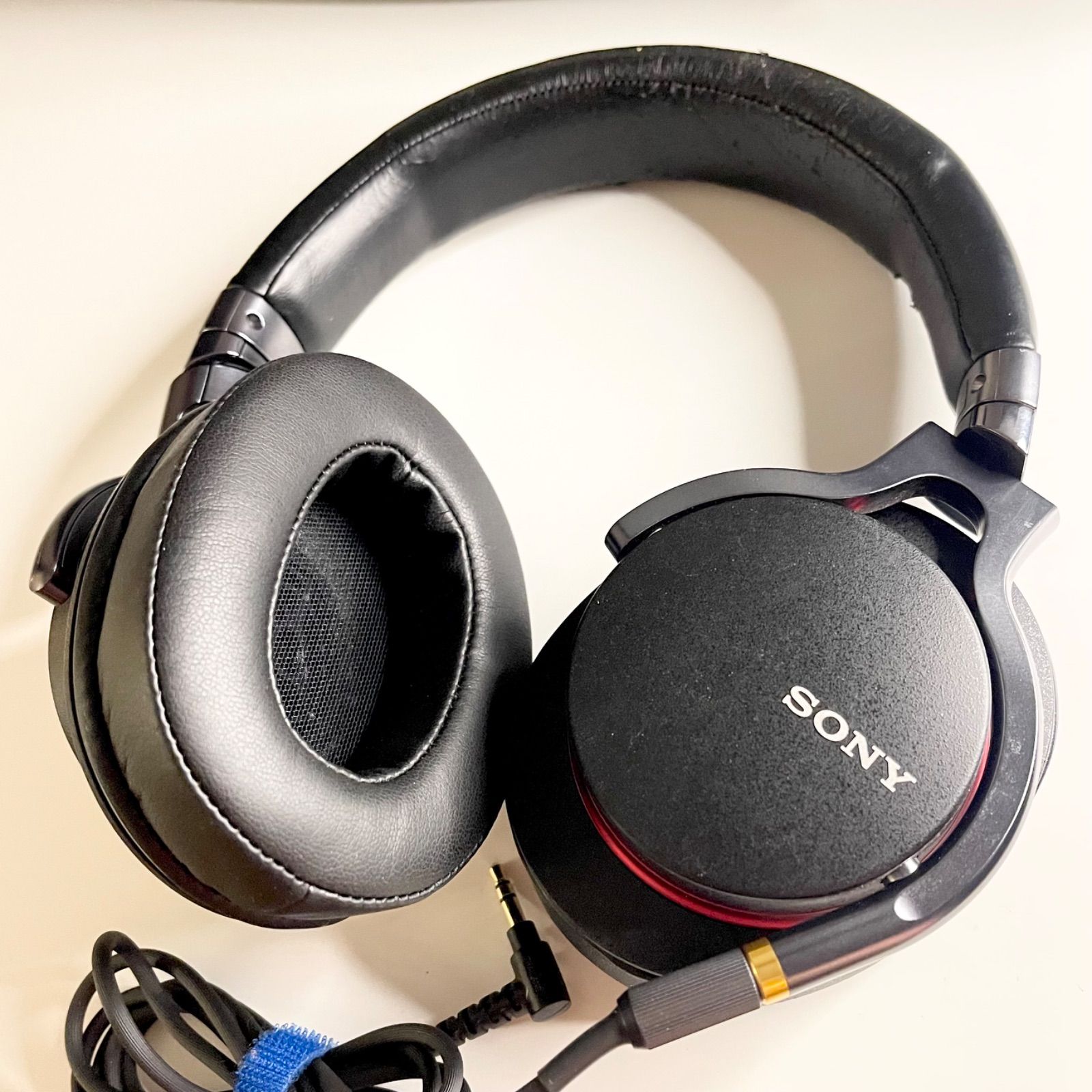新品イヤーパッド交換済】SONY MDR-1A ソニー 有線ヘッドホン