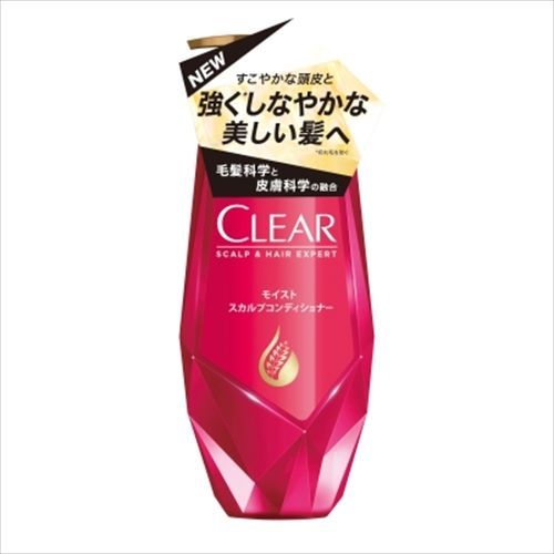 【3セット】 クリア　モイスト　スカルプコンディショナー　ポンプ 【 ユニリーバ 】 【 コンディショナー・リンス 】