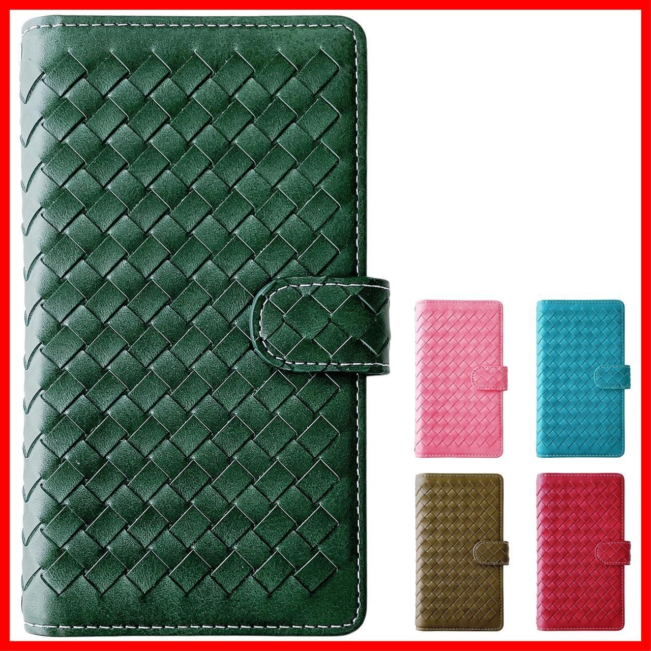 ラ ス ト 1 点彡S21+ 5G SCG10 ケース カバー 手帳型 Galaxy SCG10ケース SCG10カバー SCG10手帳ケース SCG10手帳型ケース 手帳ケース 手帳型ケース スマホケース ハンドあり編み込み グリーン