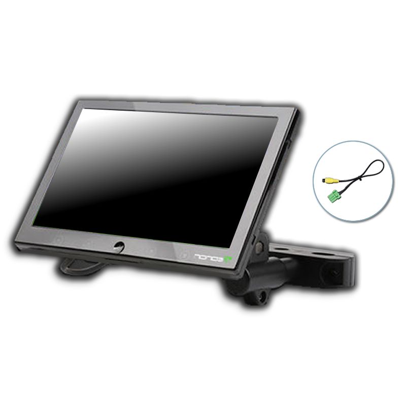 ホンダ カーナビ対応 9インチ ヘッドレストモニター 12V車 対応 外部 液晶モニター 当店だけのノイズ対策済 オンダッシュ 取付も可能！ 家族 子供 同乗者向け モニター