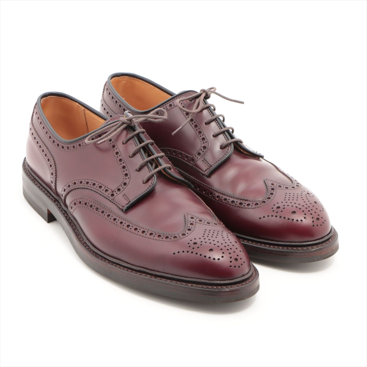 極美品 クロケット&ジョーンズ PEMBROKE ペンブローク レザー ダービー 