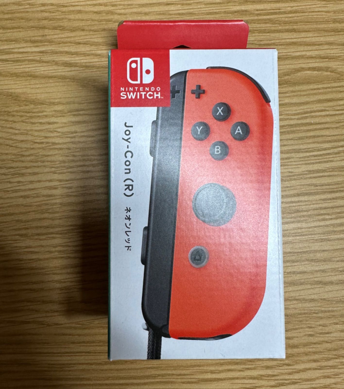 【新品未使用】Nintendo Switch Joy-Con (R)ネオンレッド