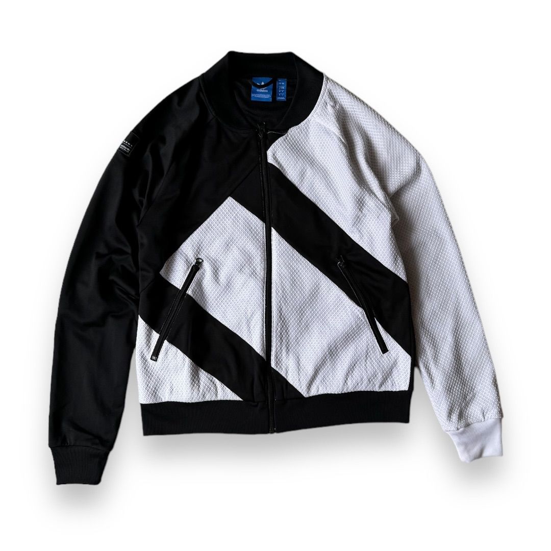 アディダス adidas トラックトップ EQT SST JACKET オリジナルス 白 黒 