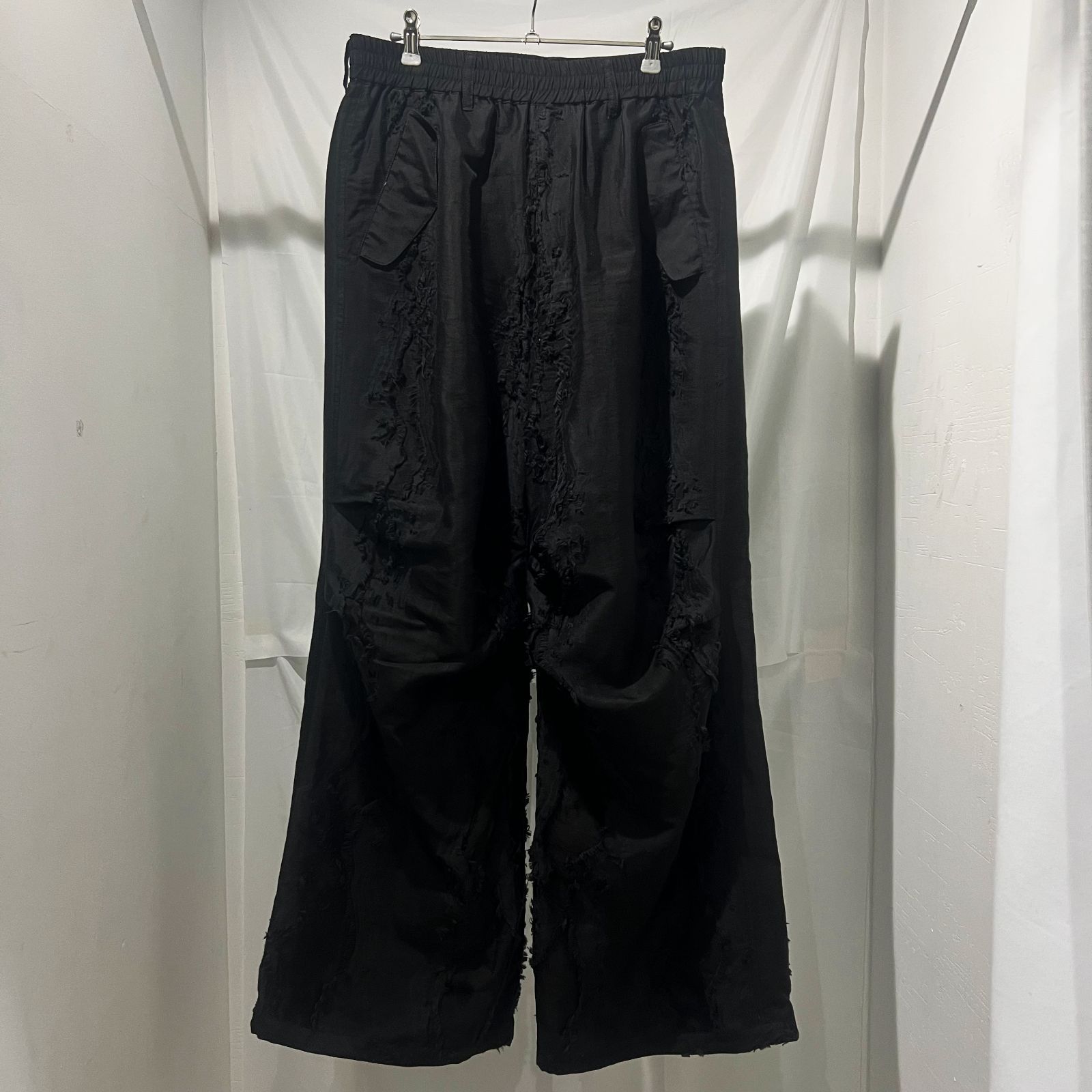 TAAKK ターク 25SS CUT JACQUARD PARACHUTE PANTS ジャガード 