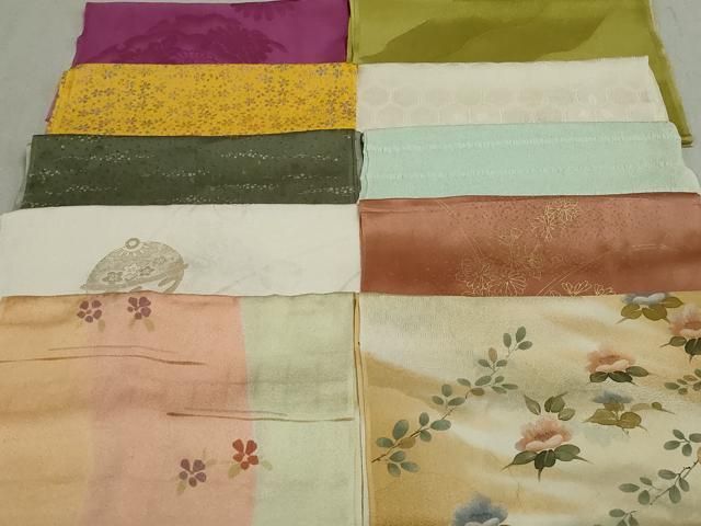 平和屋着物 和装小物 帯揚げ10枚セット 正絹 DAAV8211by