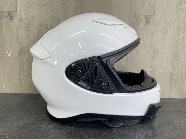 HONDA SHOEI Z-7 ヘルメット シールド無し 【中古】 ホンダ ショウエイ ショーエイ Sサイズ 55cm ホワイト バイク用品/65939