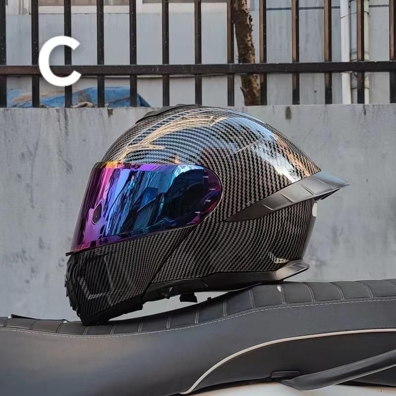 バイクダブルシールド フリップアップ