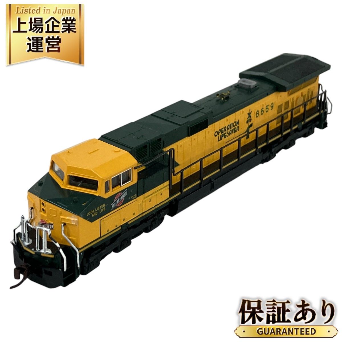 KATO 176-3307 GE C44-9W ディーゼル機関車 CNW OPERATION LIFESAVER 8659号機 Nゲージ 鉄道模型  N9531695 - メルカリ