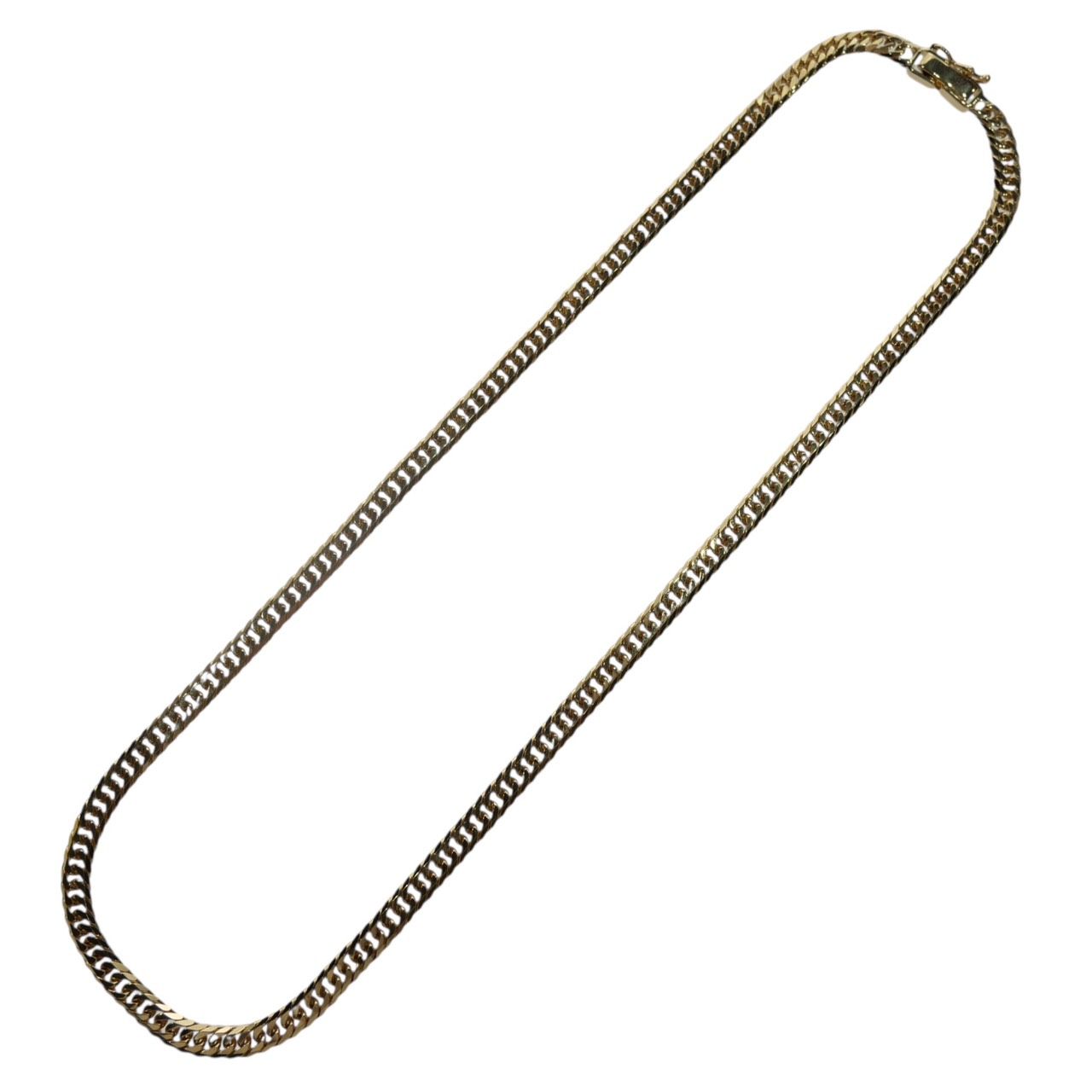 喜平ネックレス K18 18金 750 6面ダブル 20.4g 40cm 4.2mm キヘイ チェーン 金ネックレス 造幣局検定マーク 20g 50cm メンズ