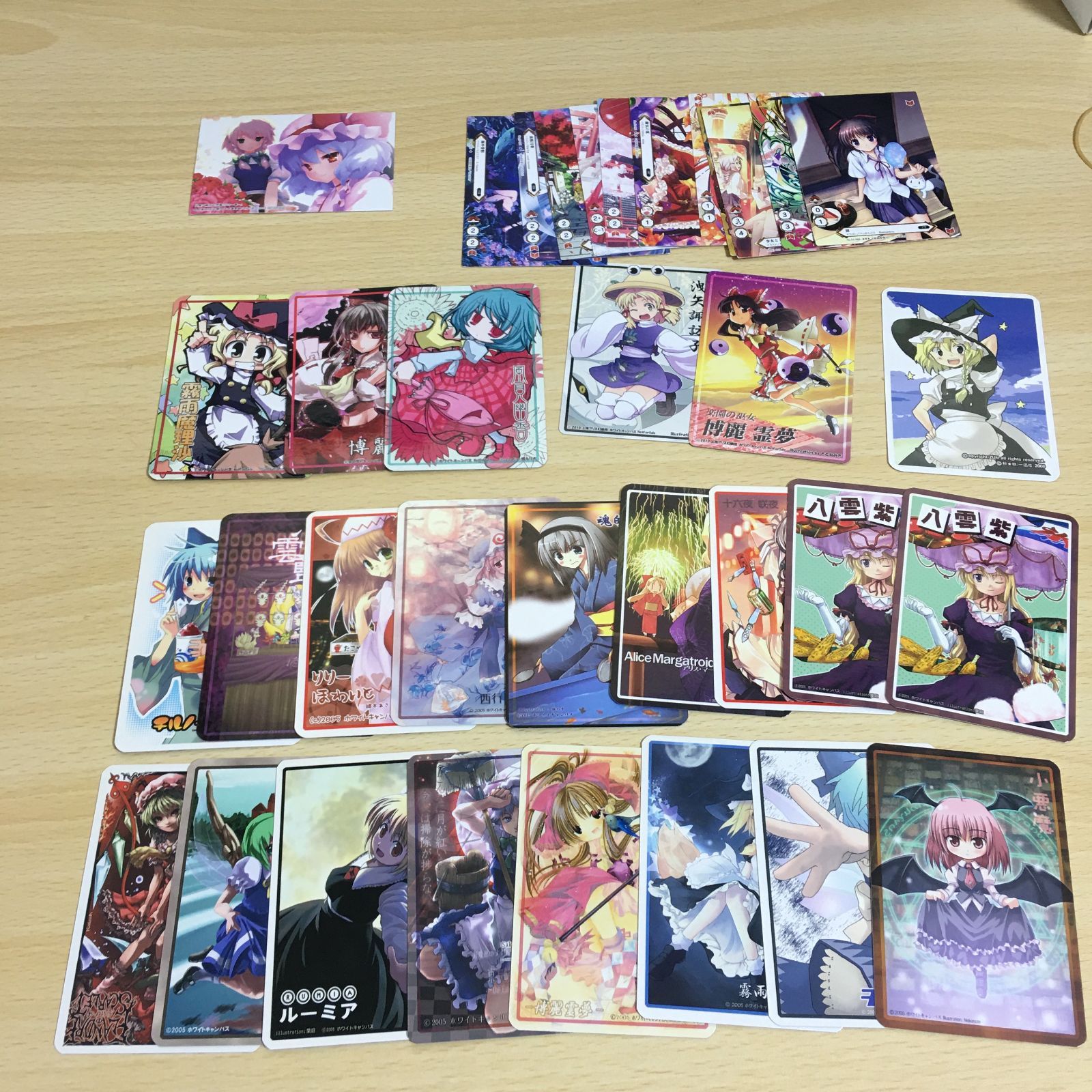 東方 カード スペルカードコレクション 非売品 東方らぢぉ