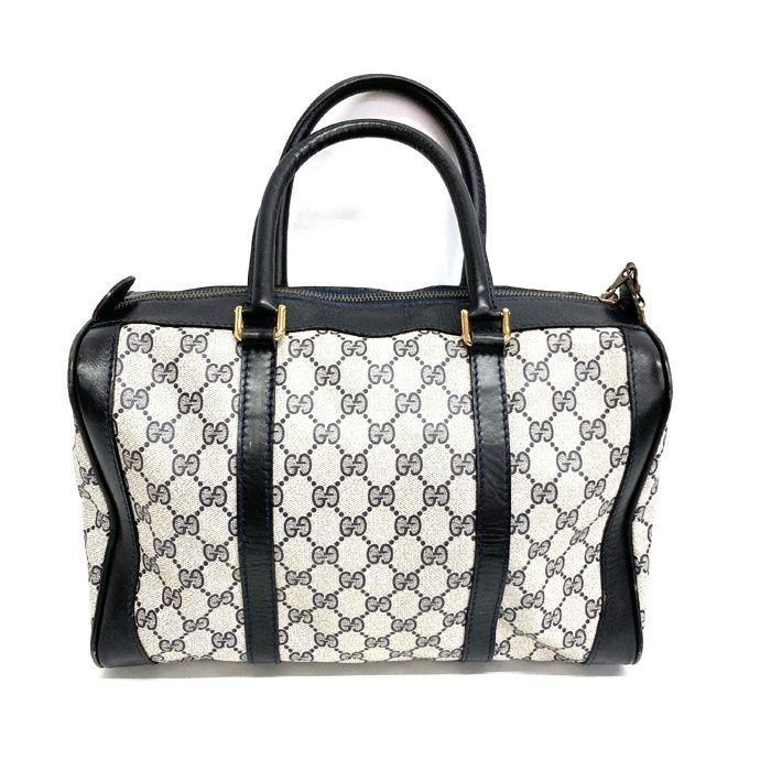 ☆GUCCI グッチ OLD ミニボストンバッグ スプリーム GG柄 ヴィンテージ