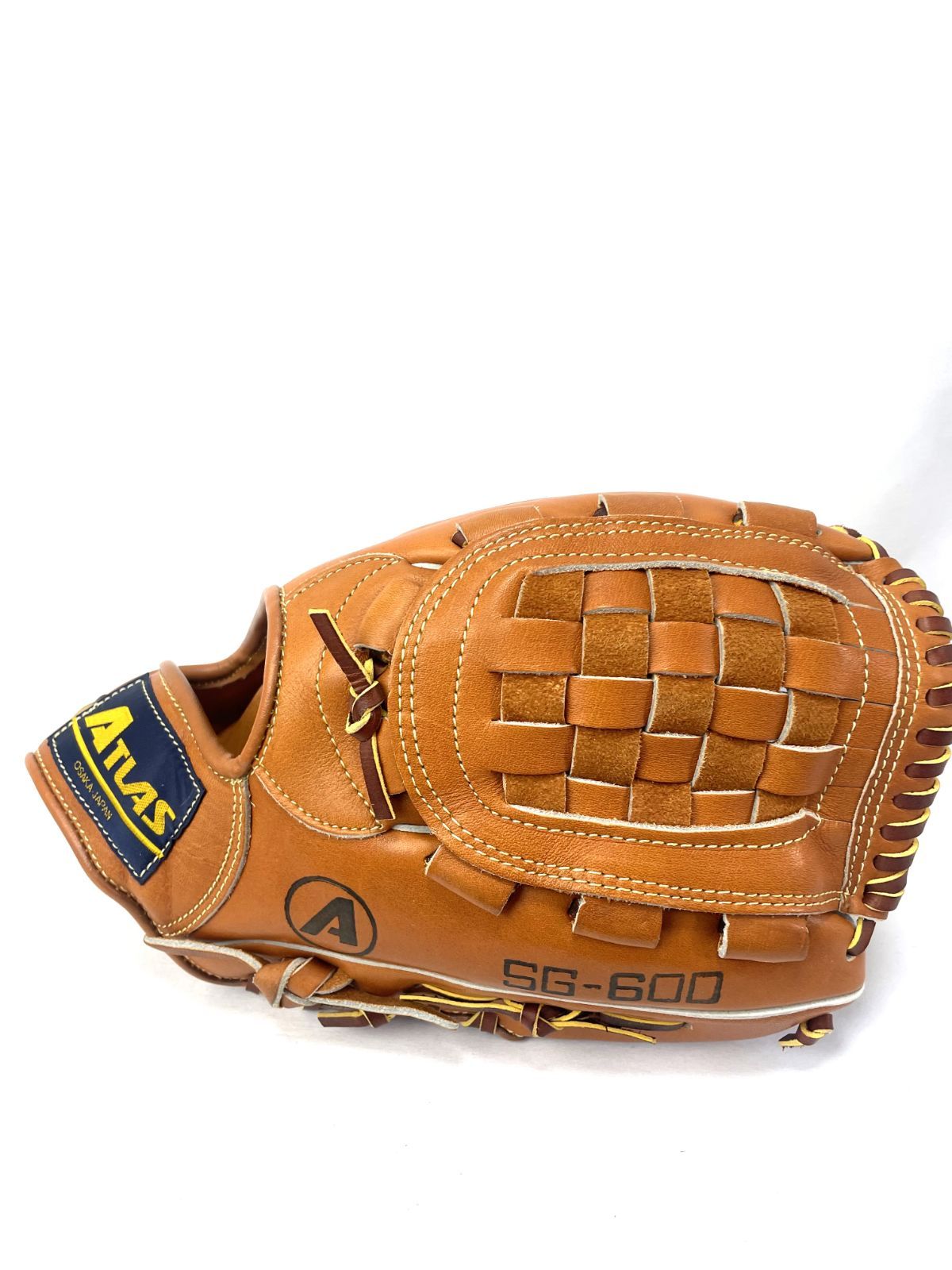 美品」ATLAS アトラス WING TIP SG-600 ソフトボール用 野球 グローブ