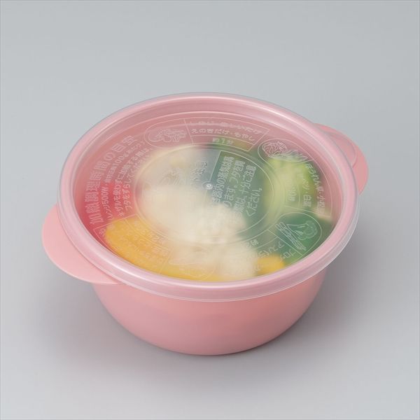 -24点セット ＰＳ Ｇ３０４ レンジでヘルシー蒸し野菜 エビス 台所用品 保存容器 キッチンマット