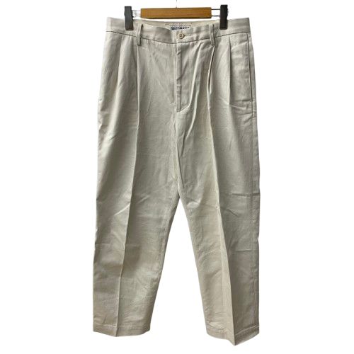 wackomaria 1tuck チノパン WACKO MARIA/DOUBLE PLEATED CHINO TROUSERS（LIGHT BEIGE