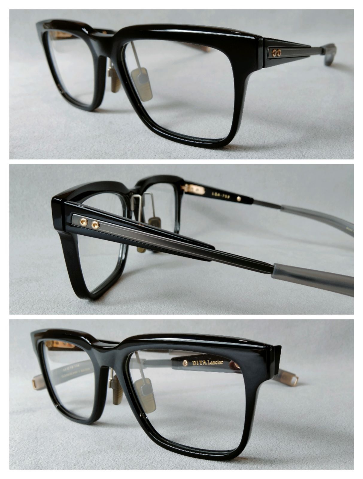 DITA Lancier (ディータランシアー) LSA-702-01/BLK-BLACK GUN//CR