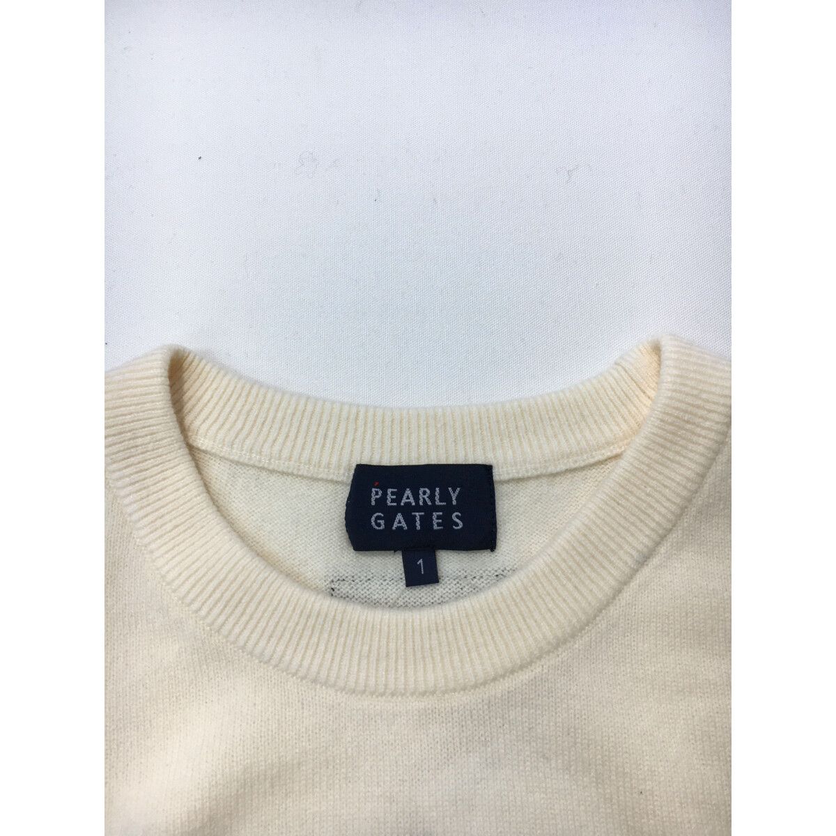 中古 レディース パーリーゲイツ PEARLY GATES セーター 1(M) 白系