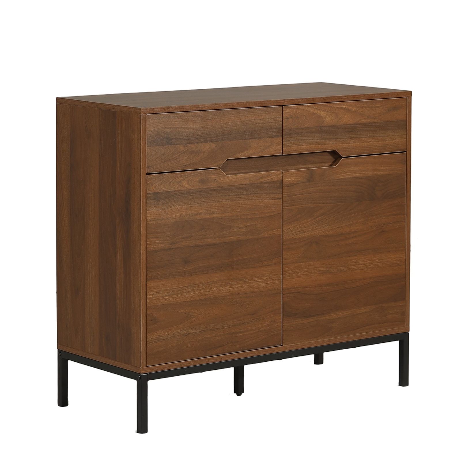 15%割 幅90cm キャビネット 木製 脚付き 収納棚 チェスト サイドボード リビングボード 引き出し付き 両開き 扉付きシェルフ 大容量収納 ローチェスト タンス コード穴 木目調 テレビ台 ラック サイドチェスト キッチン