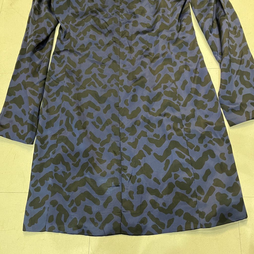 クロエ　サイズ12　リボン　パーカーワンピース　試着のみ　バイカラー Chloe クロエ Animal Pattern Dress ワンピース 19ARO24-9A020