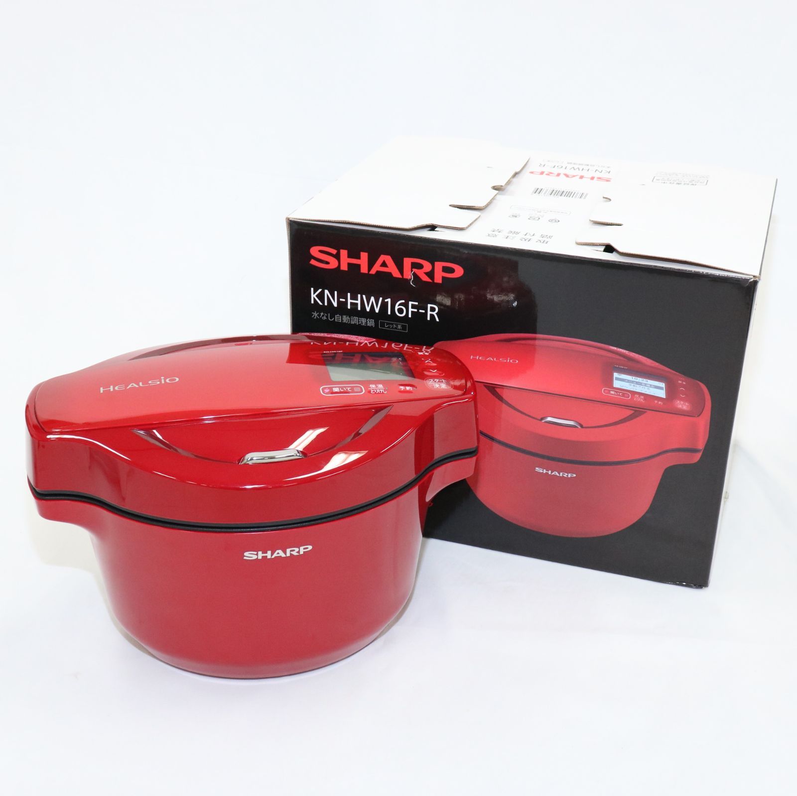 工房直送価格！ SHARP Waterless - KN-HW16F-R Amazon.co.jp