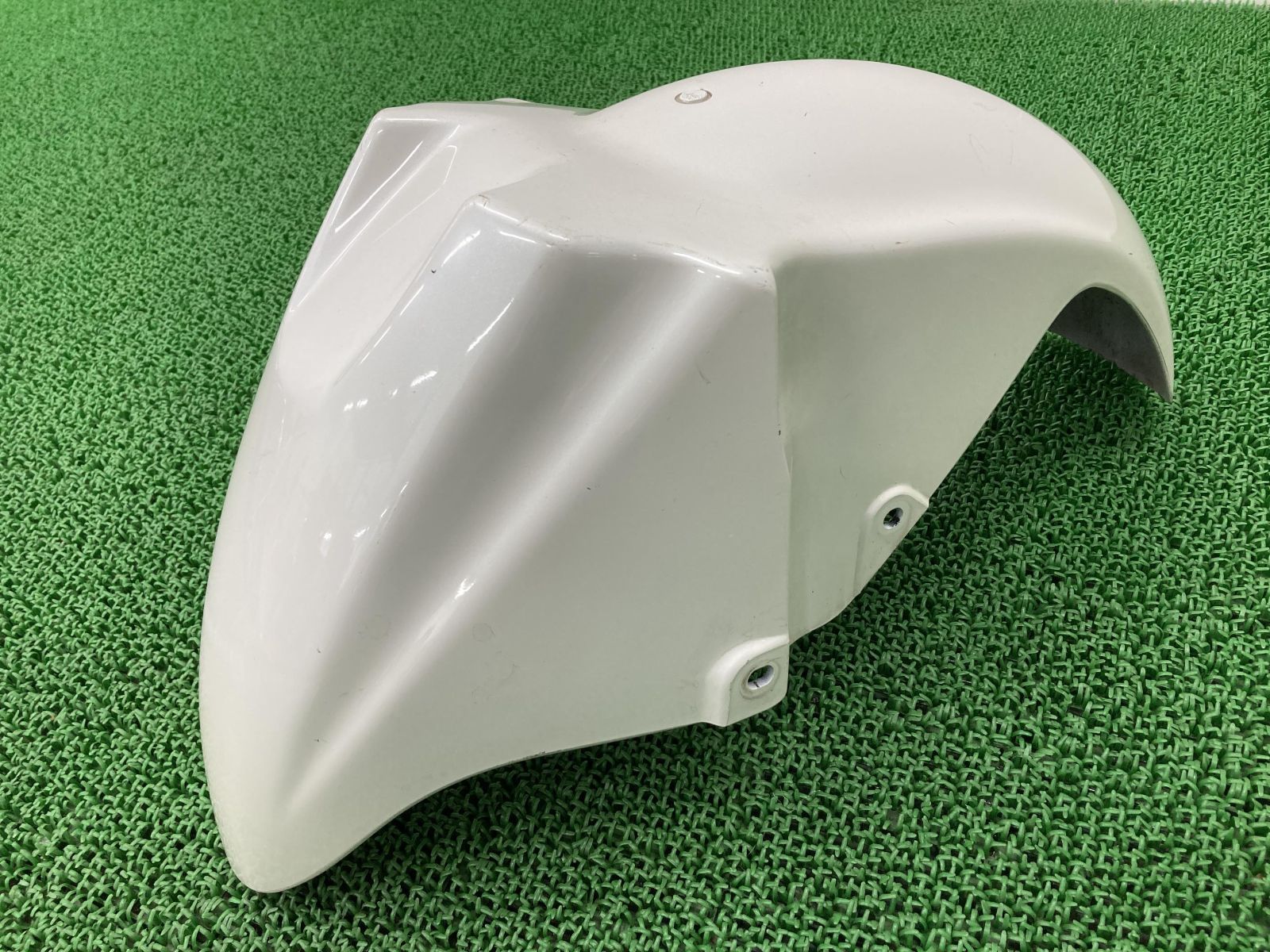 【美品】KLX250 純正フロントフェンダー カワサキ（Kawasaki） Dトラッカー KLX250 フロントフェンダー 緑