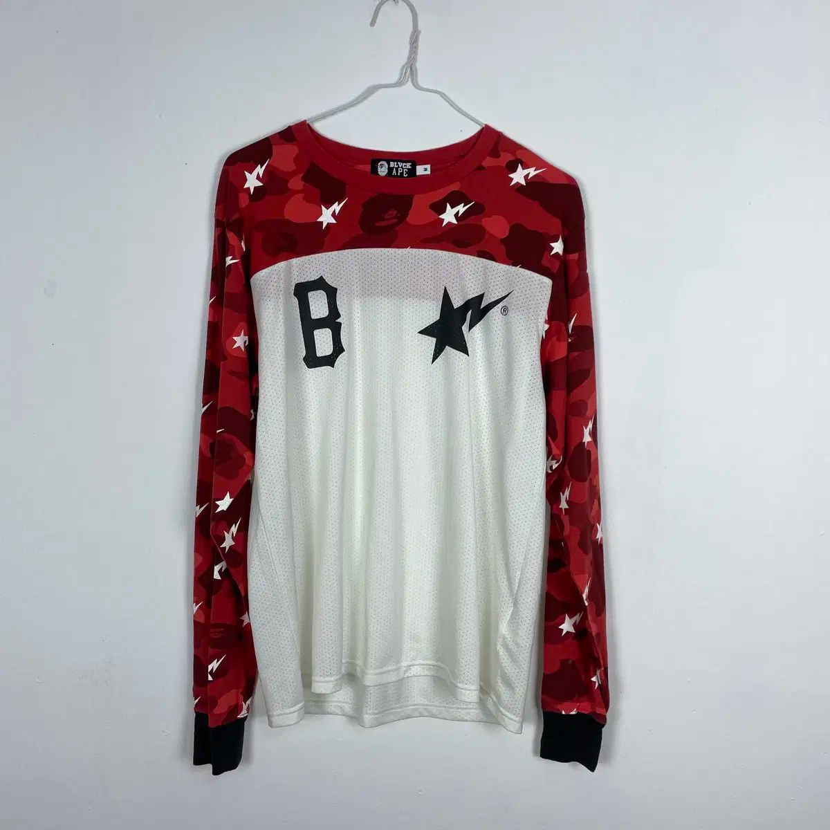 アベイシングエイプ メッシュロンT A BATHING APE 長袖Tシャツ アベイシングエイプ メッシュロンT A BATHING APE 長袖Tシャツ