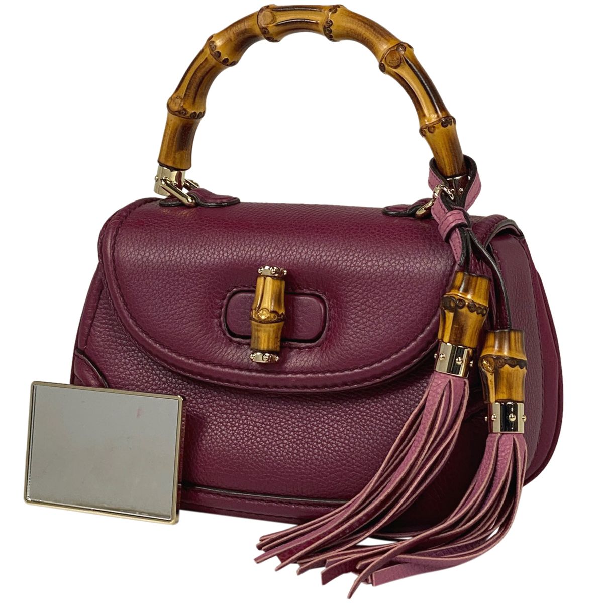 GUCCI グッチ グッチ GUCCI バンブー ハンドバッグ 2WAY ショルダーバッグ 竹