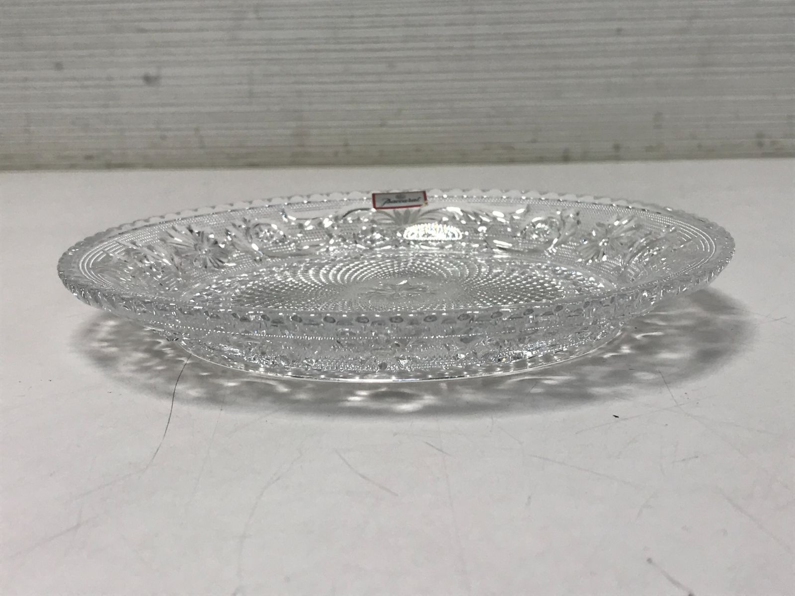 □未使用品□Baccarat バカラ アラベスク 16㎝ プレート 箱なし 未使用