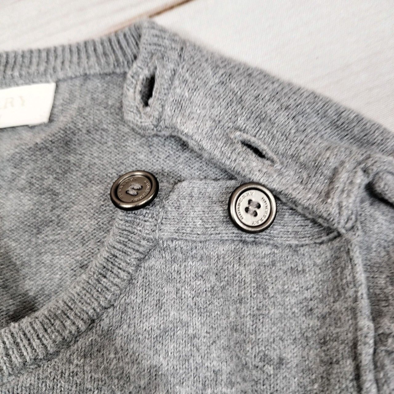 BURBERRY キッズ パーカー 6Y グレー Burberry 子供用トレーナー