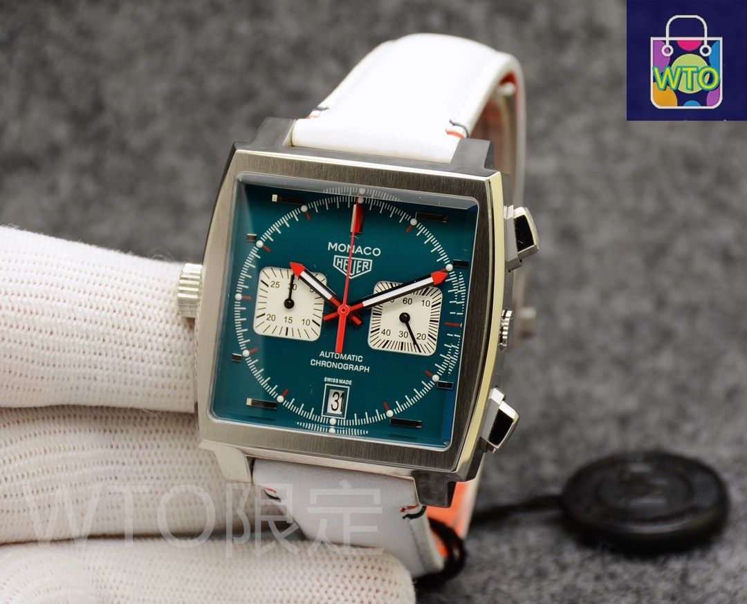 TAG HEUER 時計用ワインダー ネイビー 新品)TAG HEUER タグ・ホイヤー オウタヴィア オートマティック