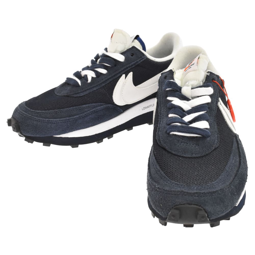 NIKE (ナイキ) ×Fragment×sacai LD Waffle Blackended Blue フラグメント サカイ ワッフル ローカットスニーカー  ネイビー US8/26cm DH2684-400 - メルカリ