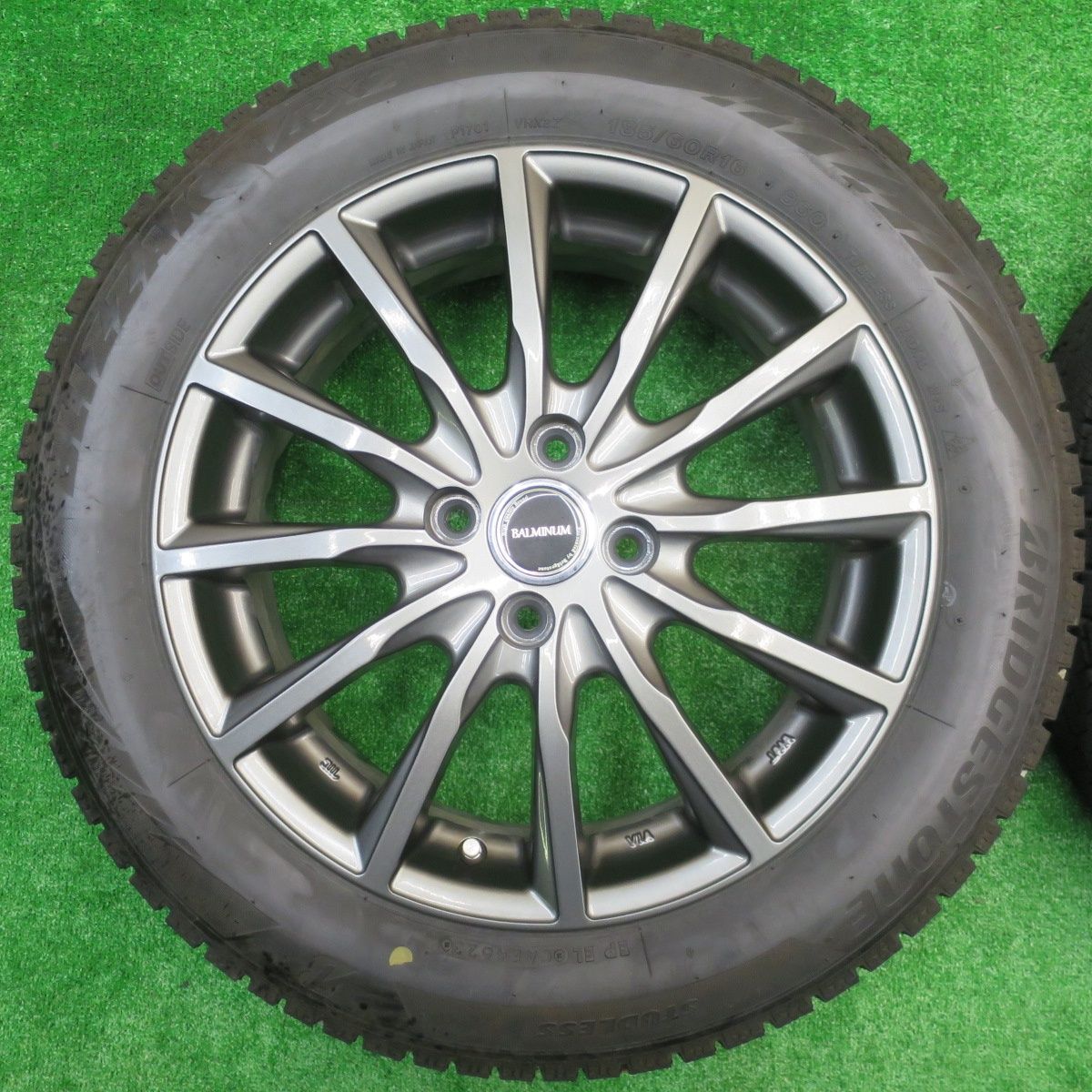 早い者勝ち価格！ BALMINUM 14インチ バリ溝 スタッドレスタイヤ付き 2026年最新】Yahoo!オークション -ブリヂストン バルミナ 14インチの