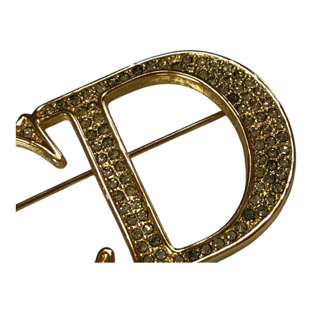 クリスチャンディオール Christian Dior ブローチ ゴールド