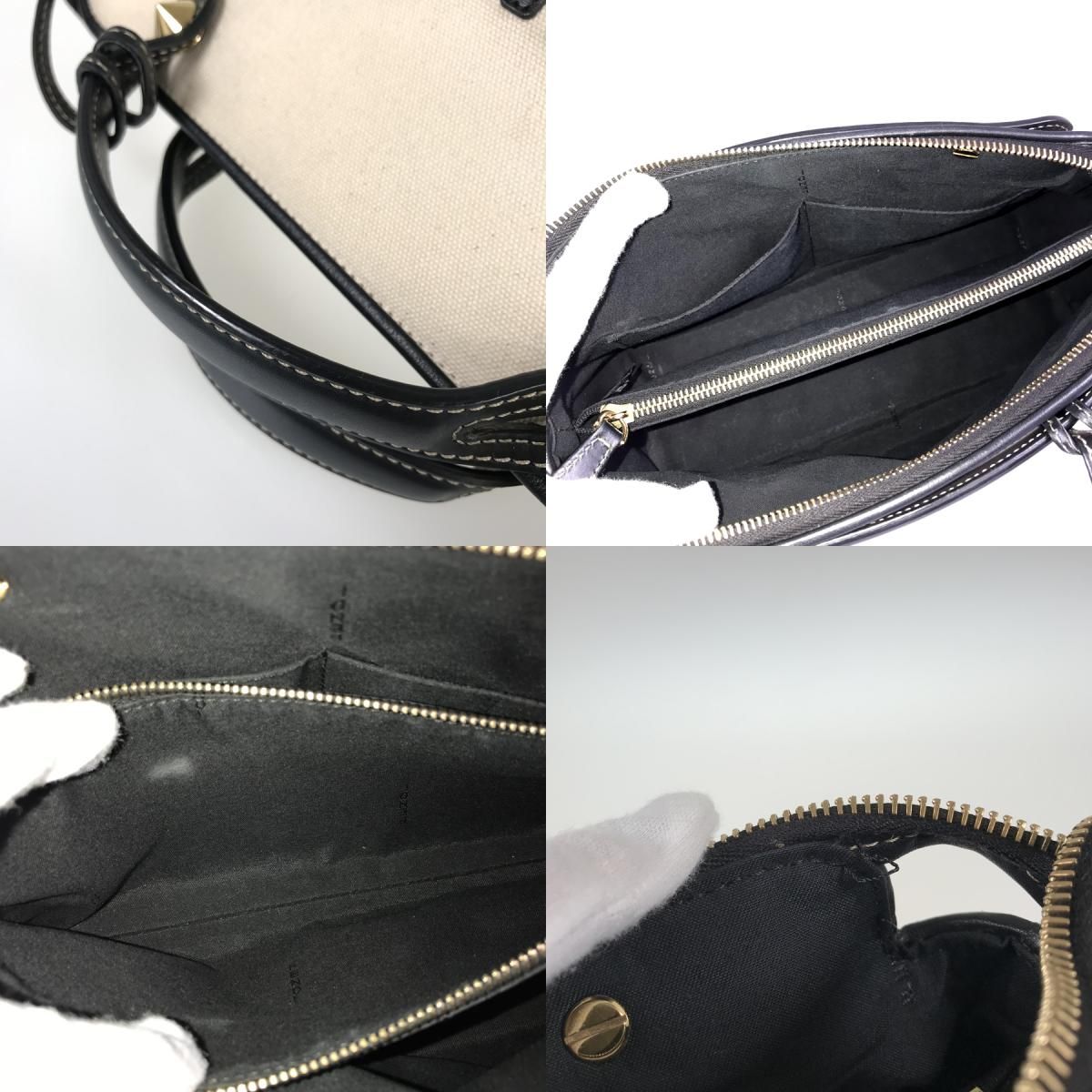 フェンディ FENDI バイザウェイ 8BL146 キャンバス ハンドバッグ kkd【中古】