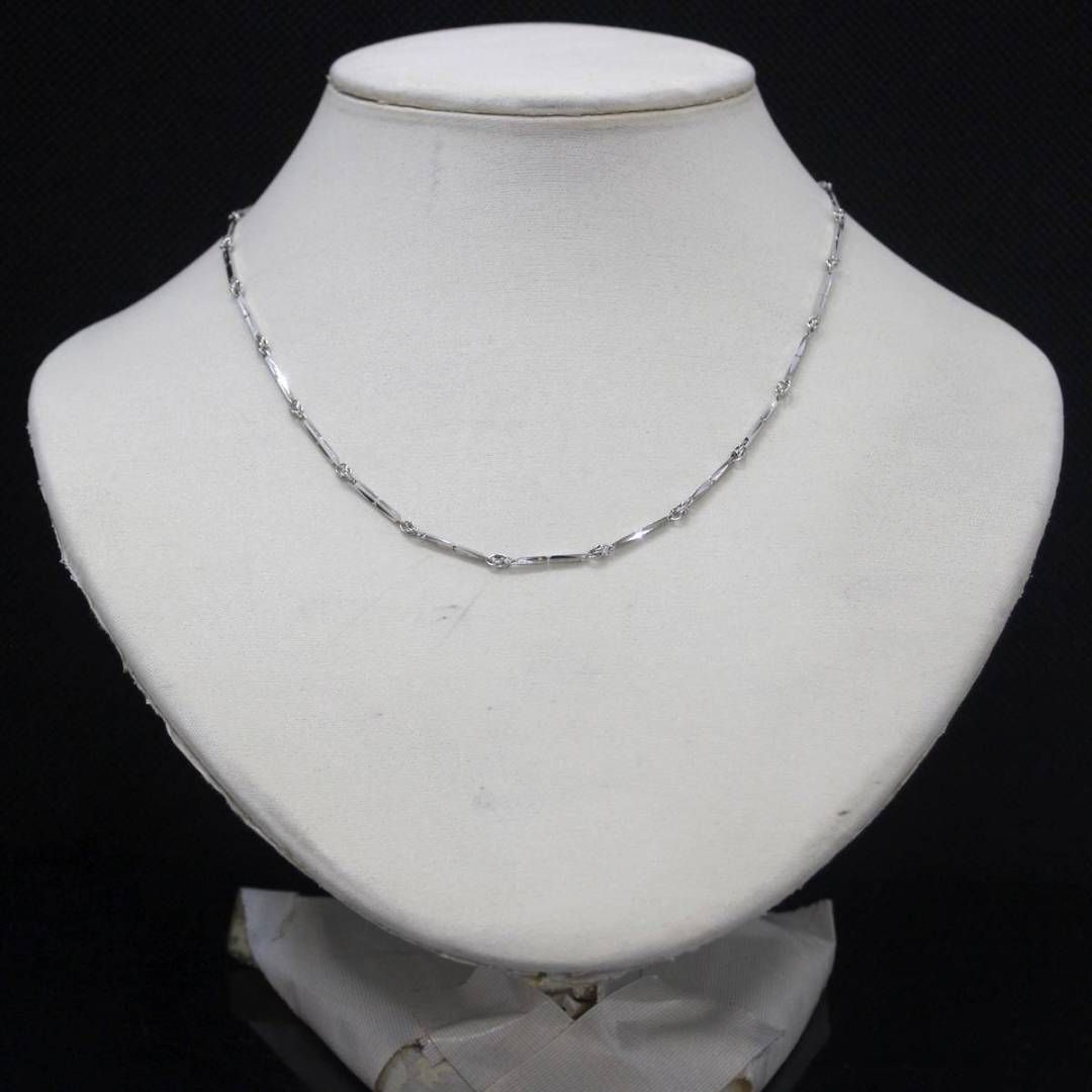 K18 デザインネックレス 43cm 良き 10g 