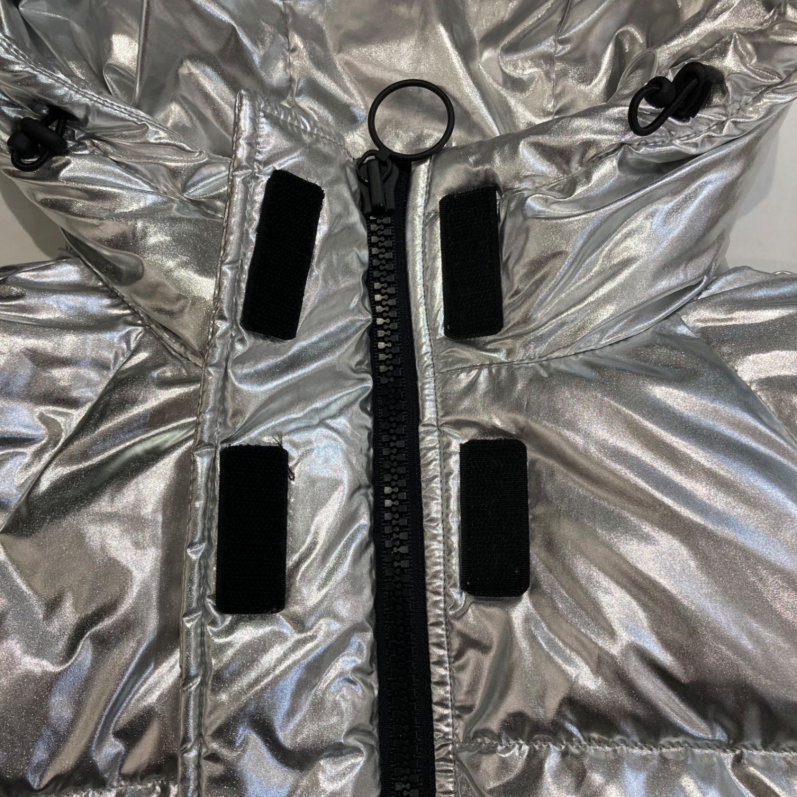 GAP ギャップ シルバーダウンジャケット RN54023 ダウンフェザー混
