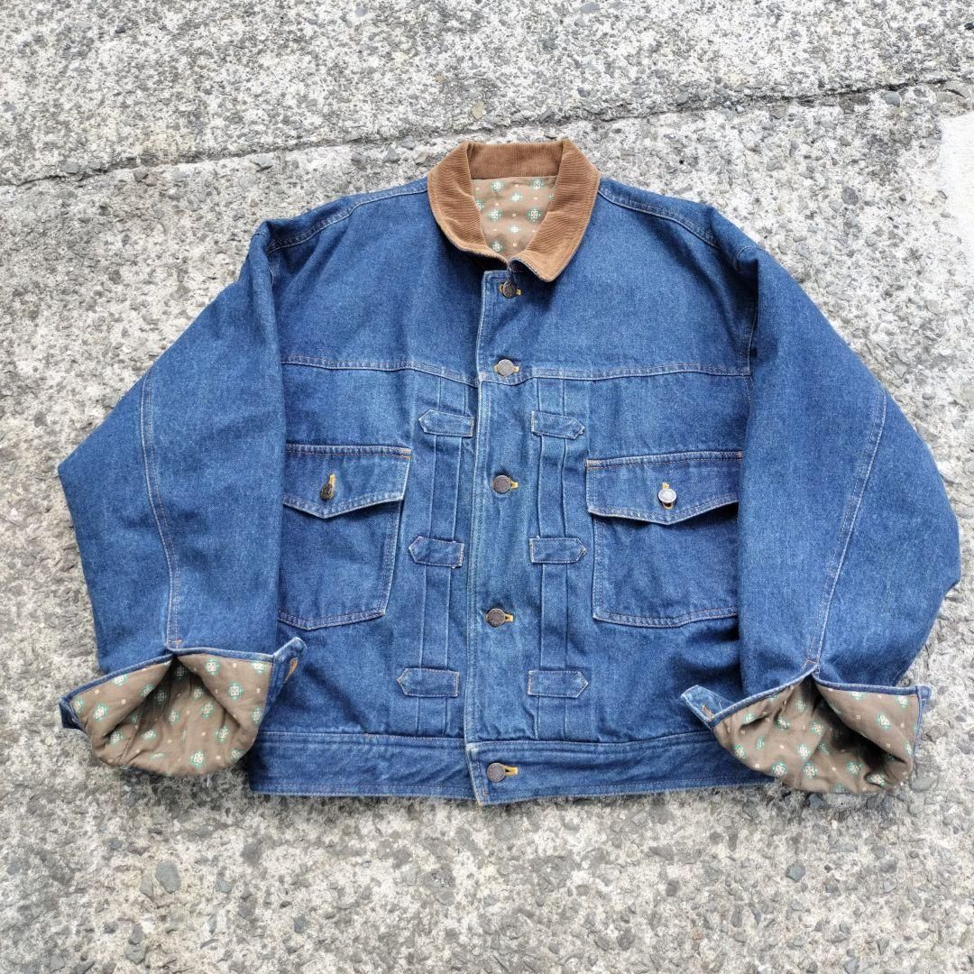 90s デニムジャケット Gジャン コーデュロイ 月桂樹 vintage - メルカリ