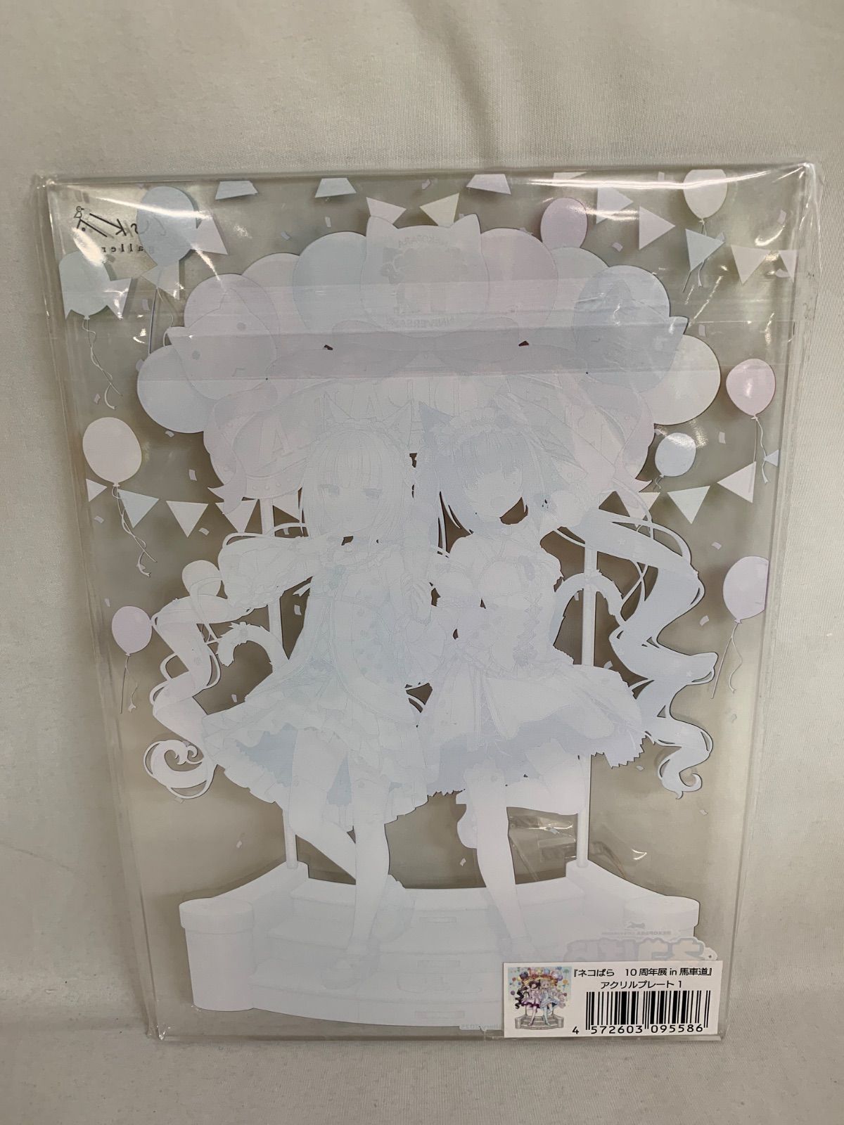 バニラ ショコラ アクリルプレート ネコぱら10周年展 馬車道 アクリル