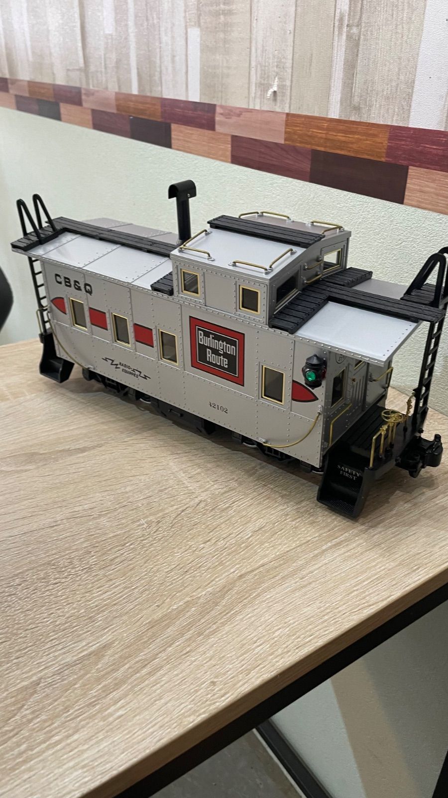 鉄道模型 CABOOSE BURLINGTON ROUTE