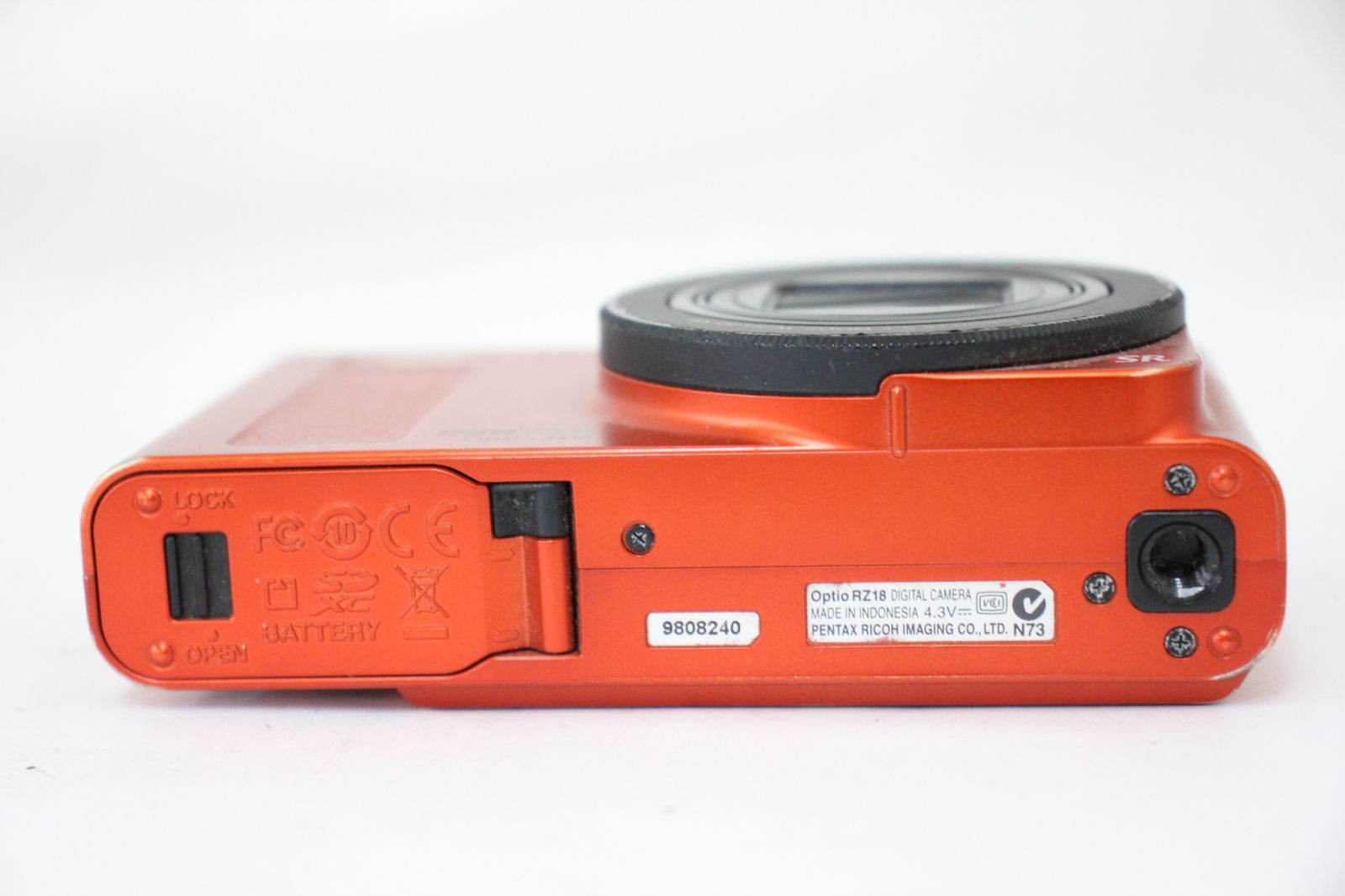 即決】ペンタックス PENTAX Optio RZ18 メタリックオレンジ 1600万画素