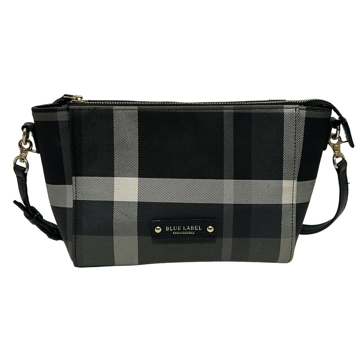 BLUE LABEL チェック柄ショルダーバッグ