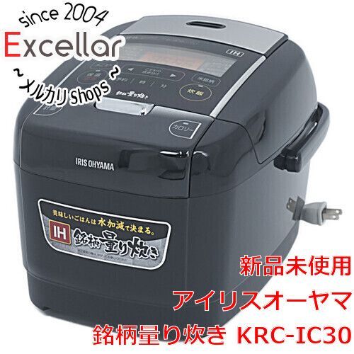 すずらん アイリスオーヤマ IHジャー炊飯器（3合炊き) KRC-IC30-B