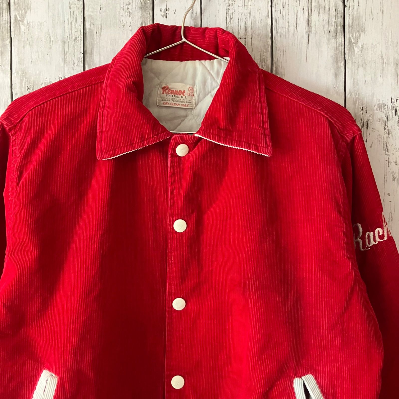 激レア】ヴィンテージ rennoc CQR コーデュロイスタジャン 2着セット  