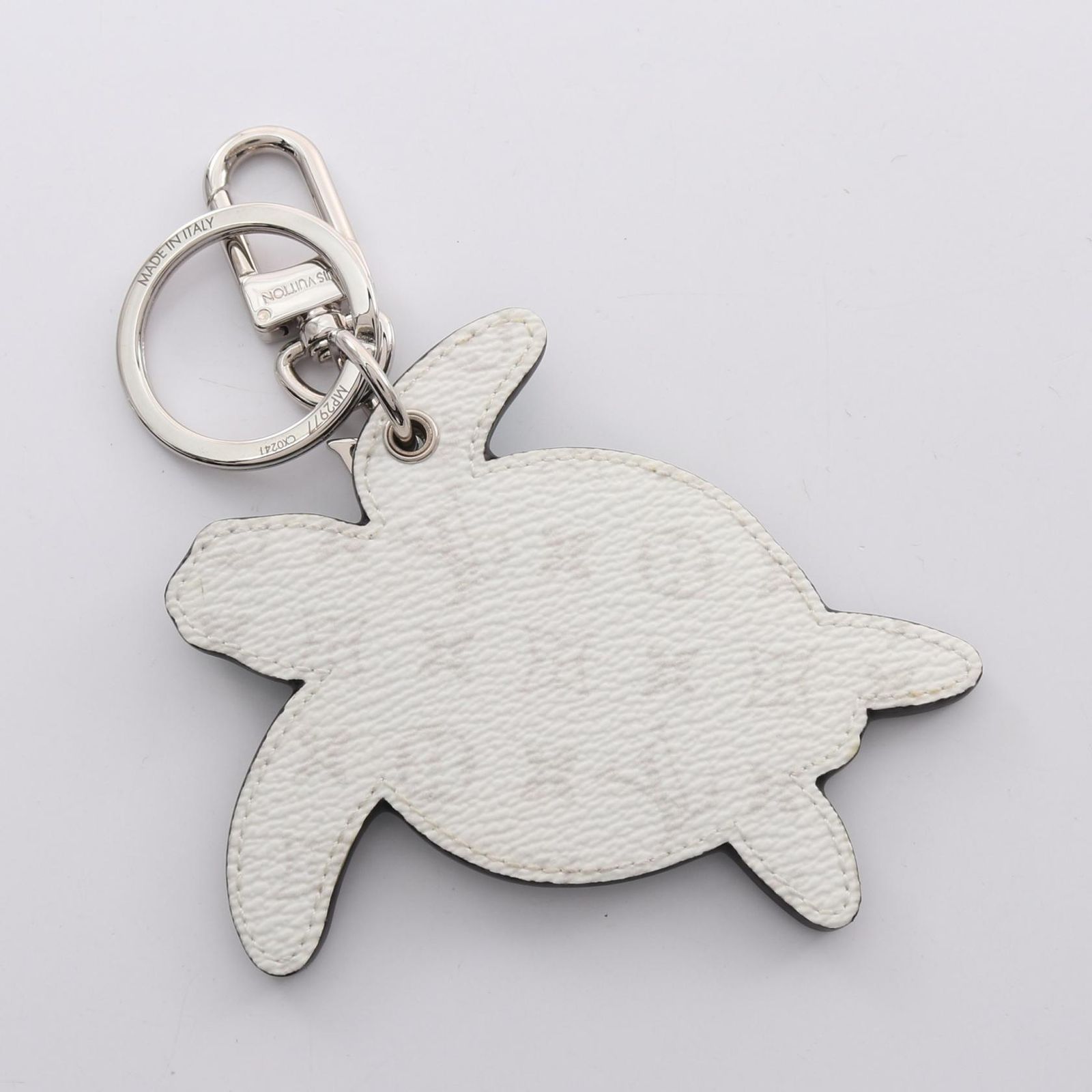 ルイ・ヴィトン LOUIS VUITTON チャーム ポルト クレ LVタートル  