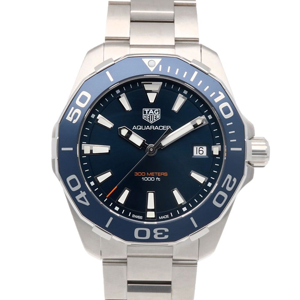 タグホイヤー アクアレーサー 腕時計 時計 ステンレススチール WAY111C クオーツ メンズ 1年保証 TAG HEUER タグホイヤー